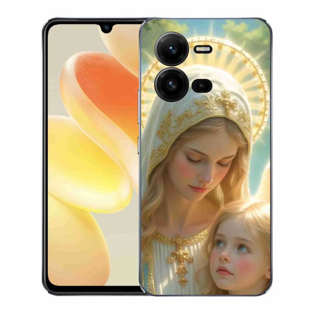 Gelový kryt mmCase na Vivo X80 Lite - náboženský motiv 2