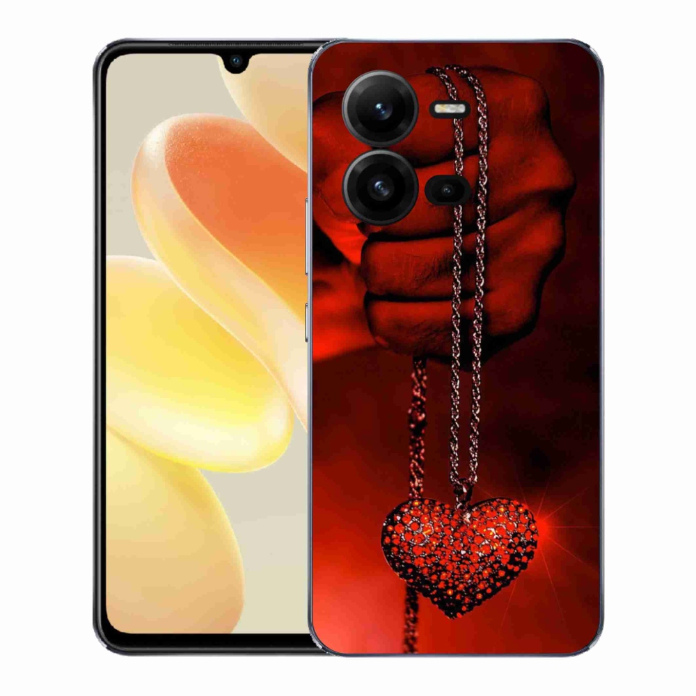 Gelový kryt mmCase na Vivo X80 Lite - náhrdelník