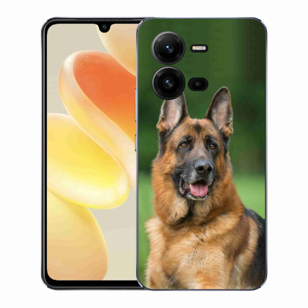Gelový kryt mmCase na Vivo X80 Lite - německý ovčák