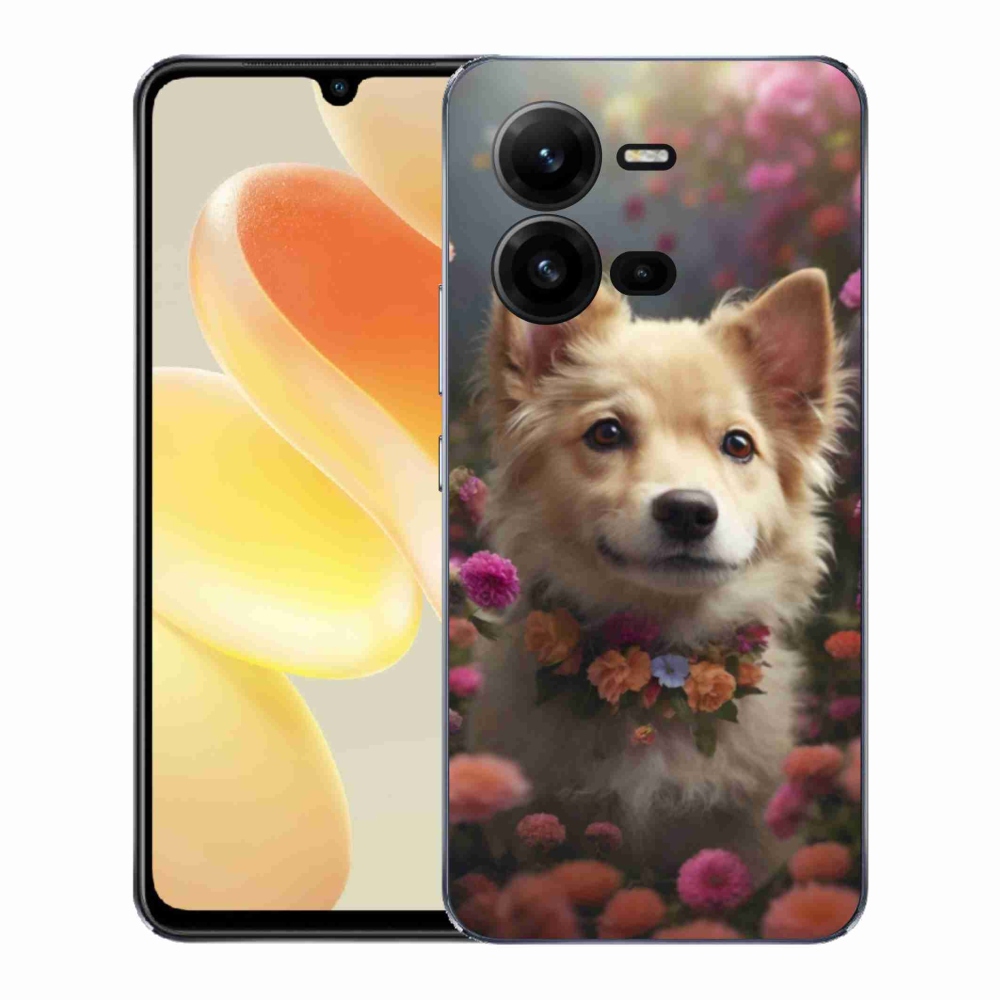 Gelový kryt mmCase na Vivo X80 Lite - německý špic