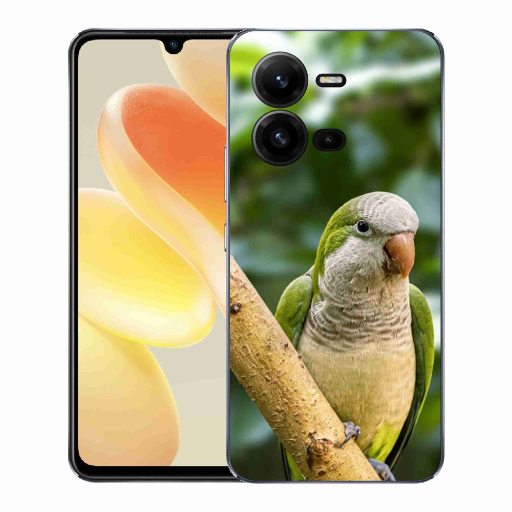 Gelový kryt mmCase na Vivo X80 Lite - papoušek mníšek