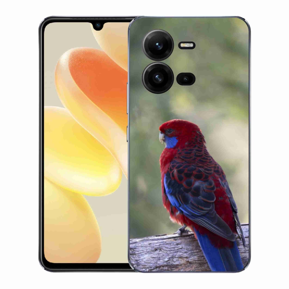 Gelový kryt mmCase na Vivo X80 Lite - papoušek rosela