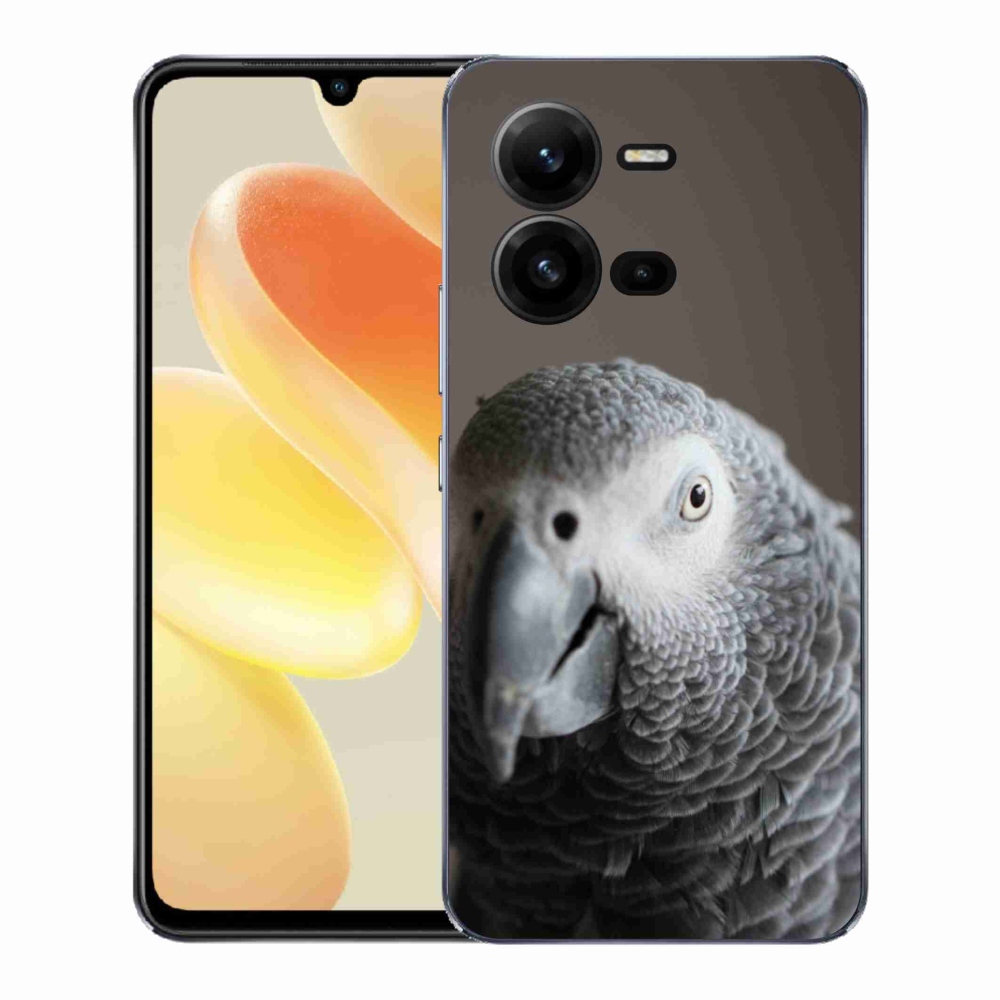 Gelový kryt mmCase na Vivo X80 Lite - papoušek žako 2
