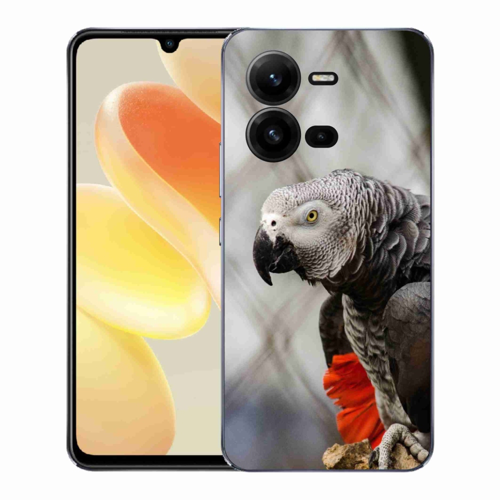 Gelový kryt mmCase na Vivo X80 Lite - papoušek žako 3