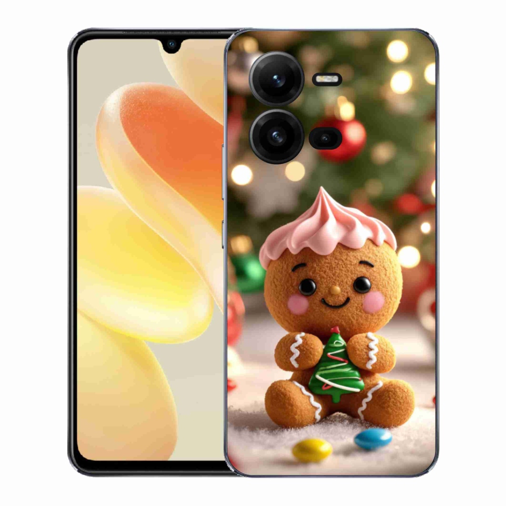 Gelový kryt mmCase na Vivo X80 Lite - perníček
