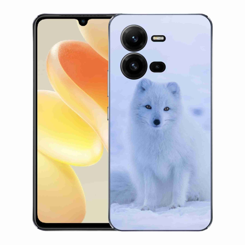 Gelový kryt mmCase na Vivo X80 Lite - polární liška
