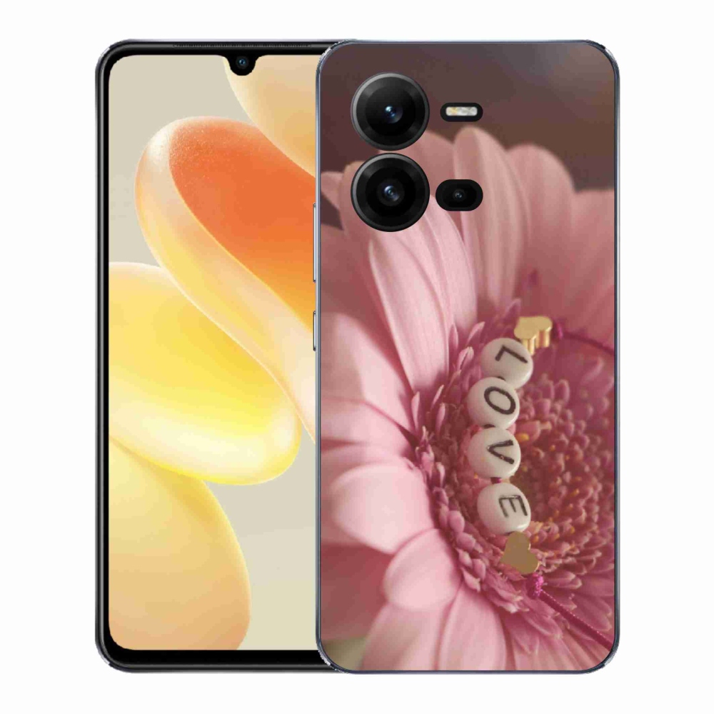 Gelový kryt mmCase na Vivo X80 Lite - přívěsek love