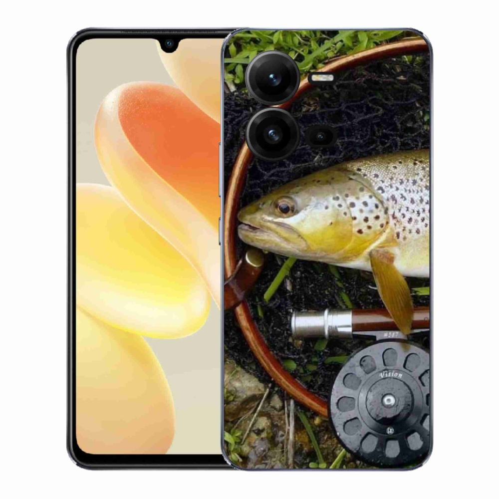 Gelový kryt mmCase na Vivo X80 Lite - pstruh 2