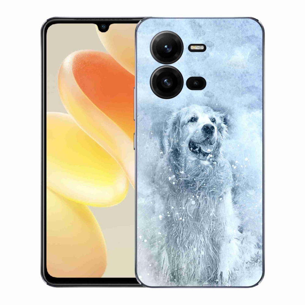 Gelový kryt mmCase na Vivo X80 Lite - retrívr