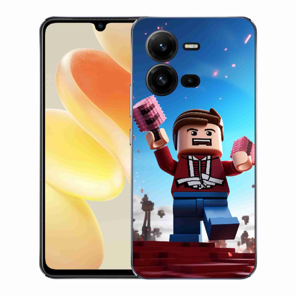 Gelový kryt mmCase na Vivo X80 Lite - roblox 1