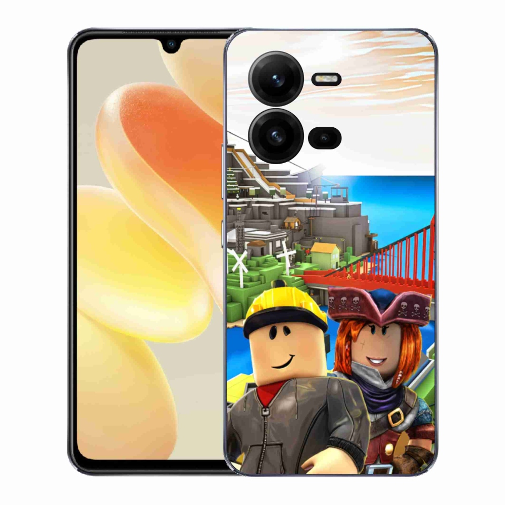 Gelový kryt mmCase na Vivo X80 Lite - roblox 2