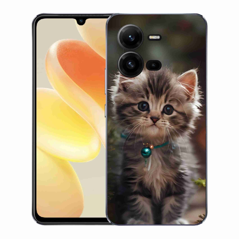 Gelový kryt mmCase na Vivo X80 Lite - roztomilé kotě 11