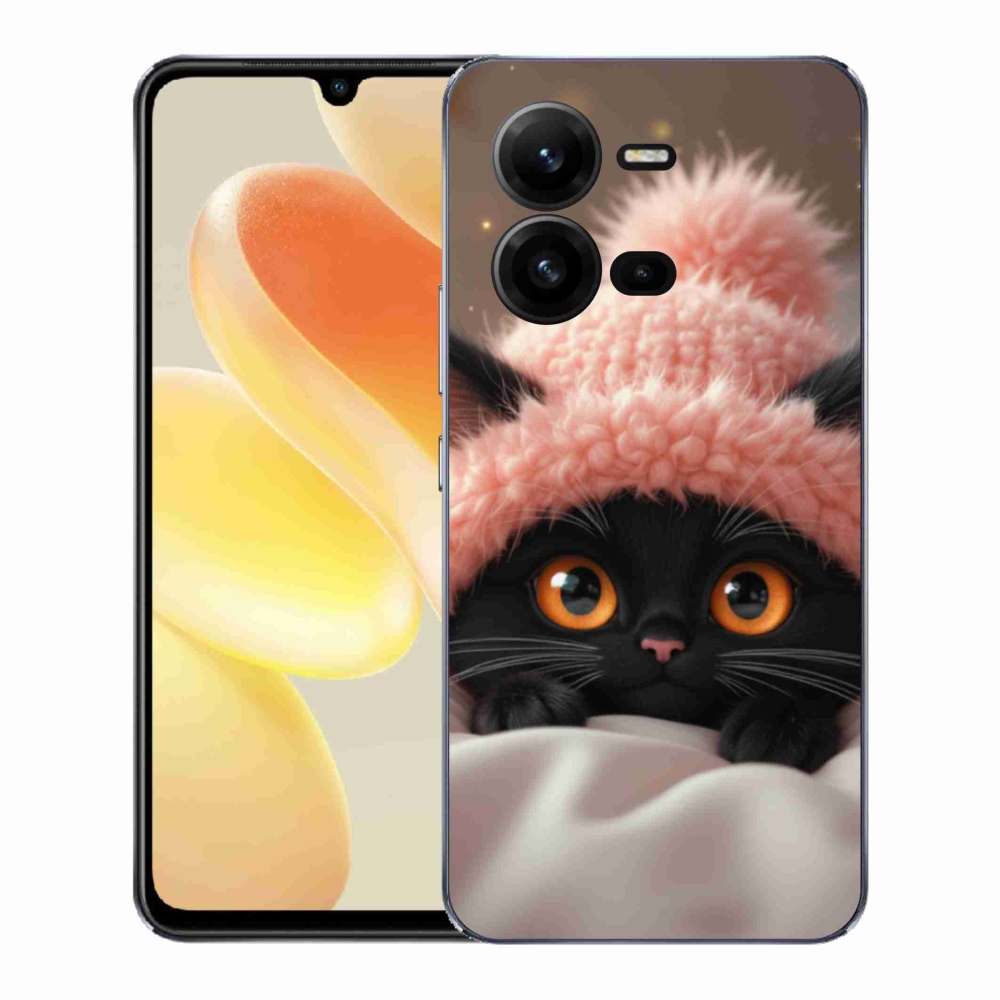 Gelový kryt mmCase na Vivo X80 Lite - roztomilé kotě 7