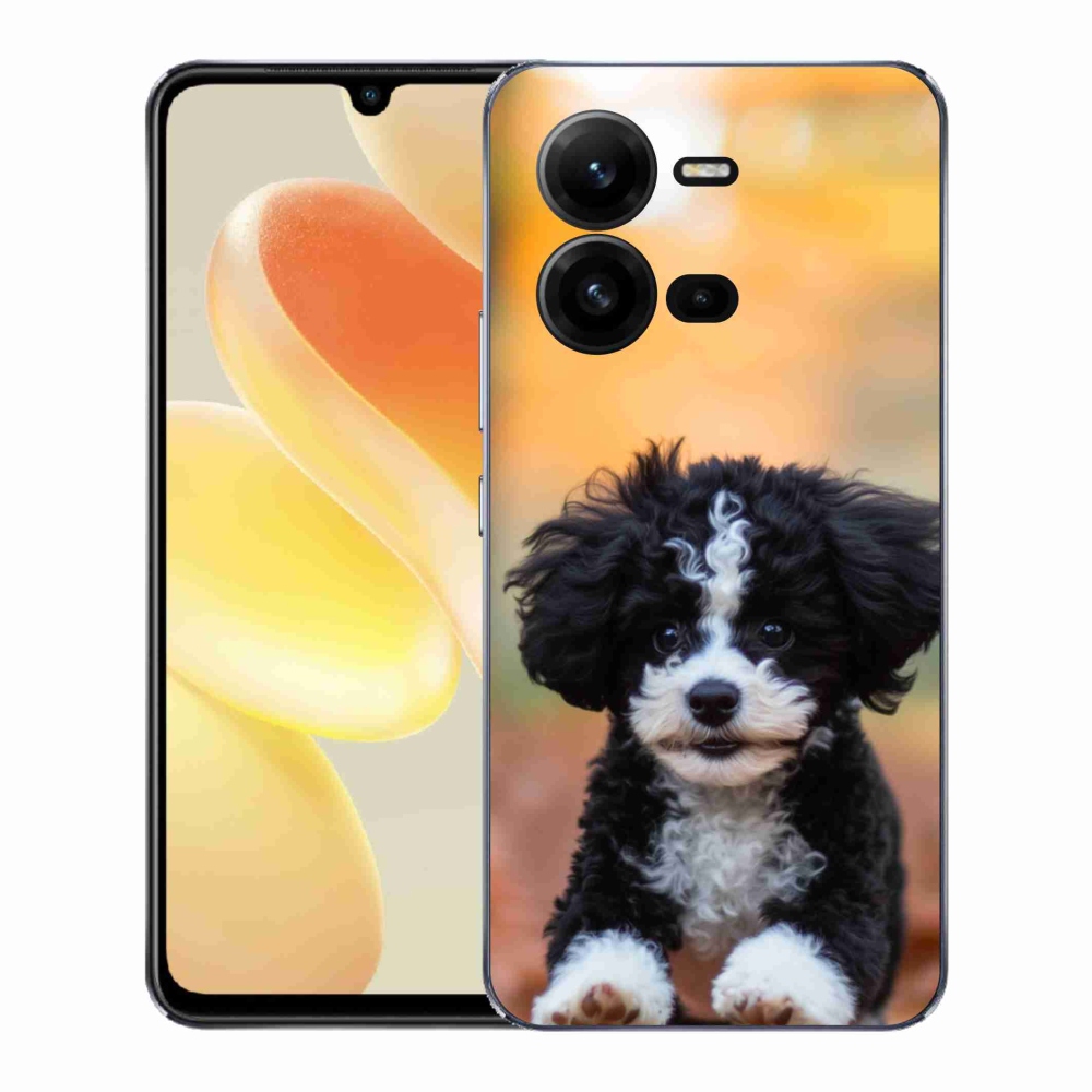 Gelový kryt mmCase na Vivo X80 Lite - roztomilé štěně 2