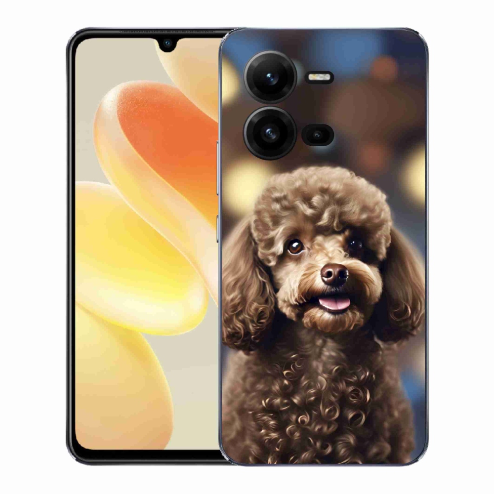 Gelový kryt mmCase na Vivo X80 Lite - roztomilý pudl