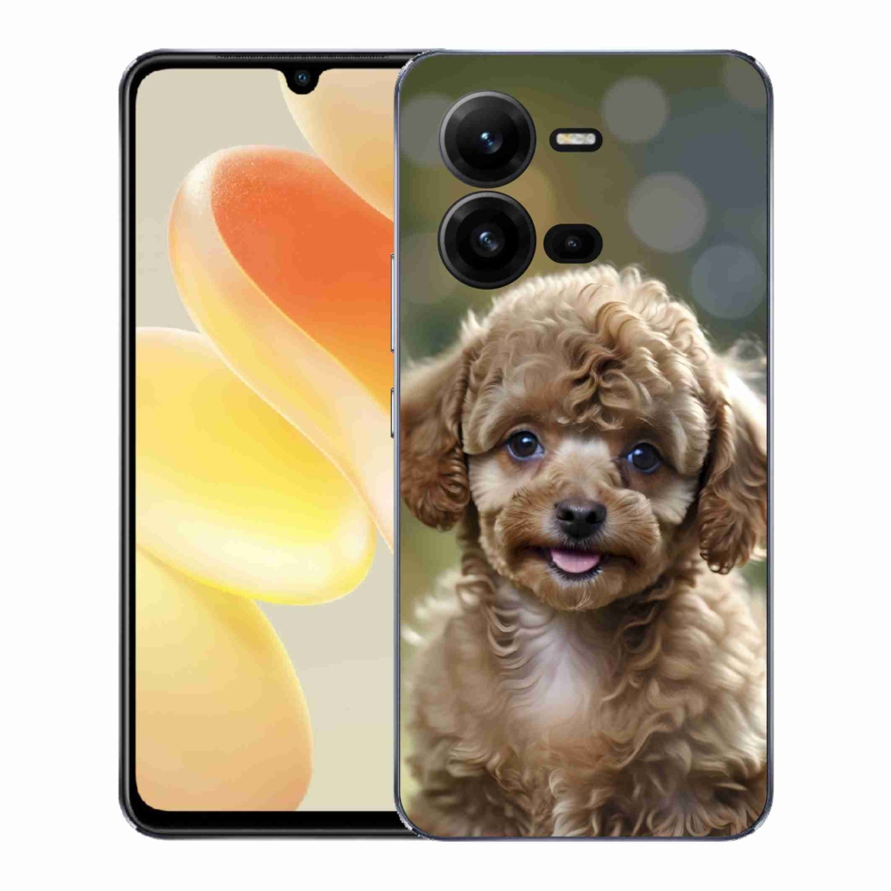 Gelový kryt mmCase na Vivo X80 Lite - roztomilý pudl