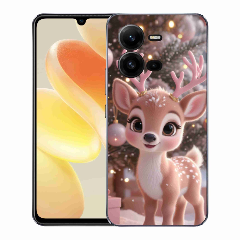 Gelový kryt mmCase na Vivo X80 Lite - roztomilý sob