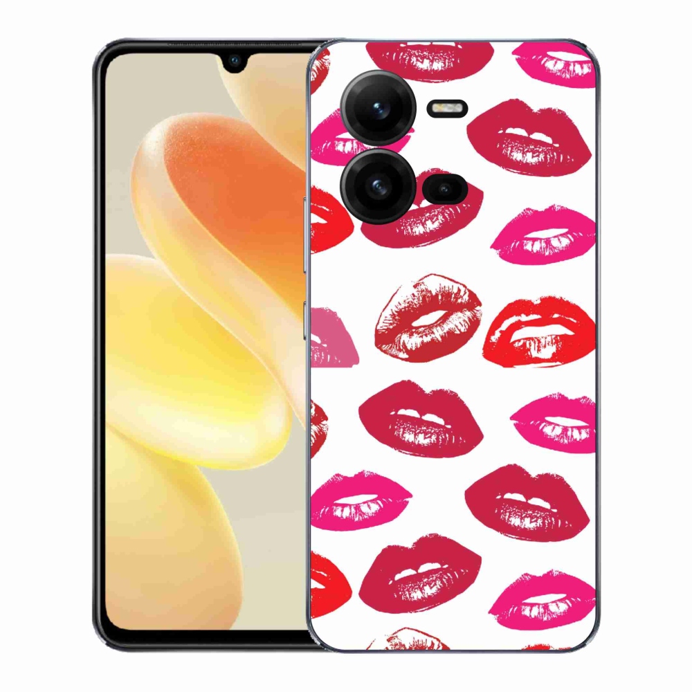 Gelový kryt mmCase na Vivo X80 Lite - rty