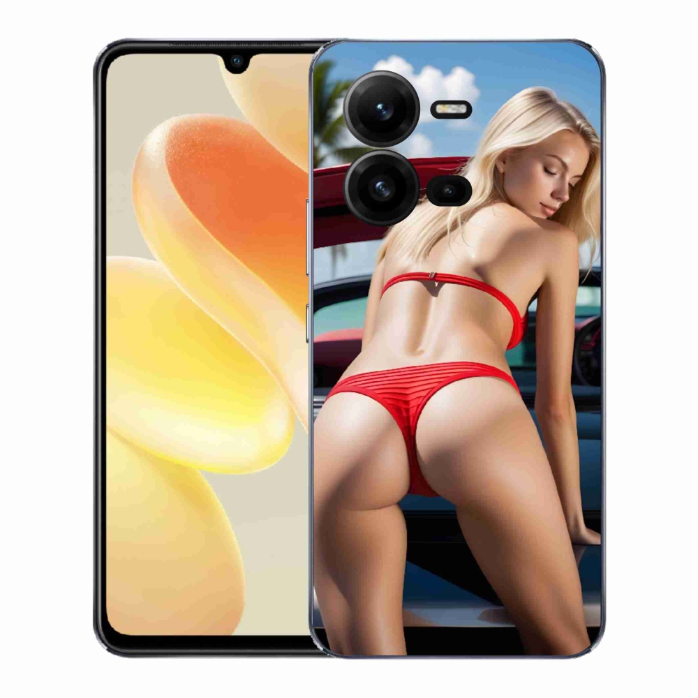 Gelový kryt mmCase na Vivo X80 Lite - sexy žena 2