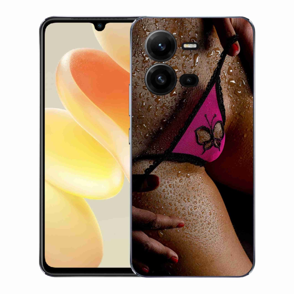 Gelový kryt mmCase na Vivo X80 Lite - sexy žena
