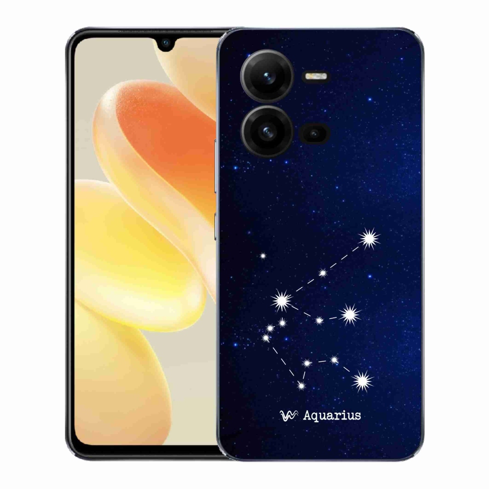 Gelový kryt mmCase na Vivo X80 Lite - souhvězdí Vodnáře