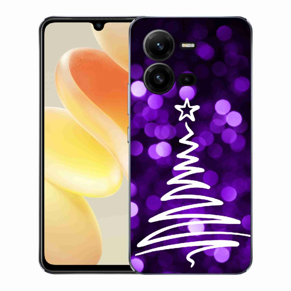Gelový kryt mmCase na Vivo X80 Lite - stromek