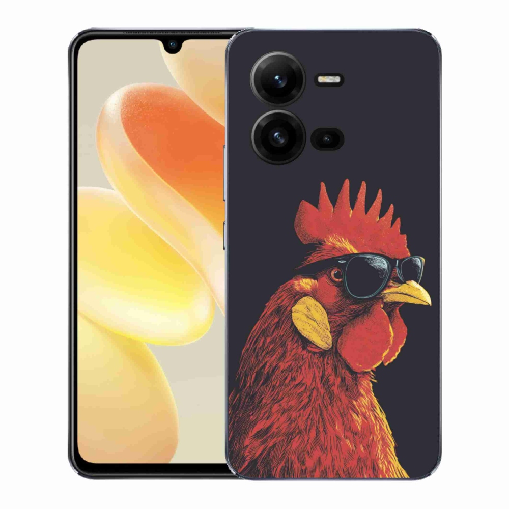 Gelový kryt mmCase na Vivo X80 Lite - stylový kohout