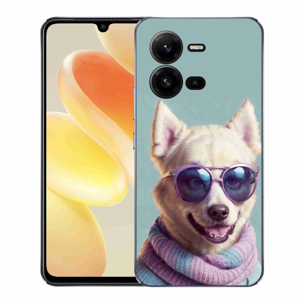 Gelový kryt mmCase na Vivo X80 Lite - stylový německý špic