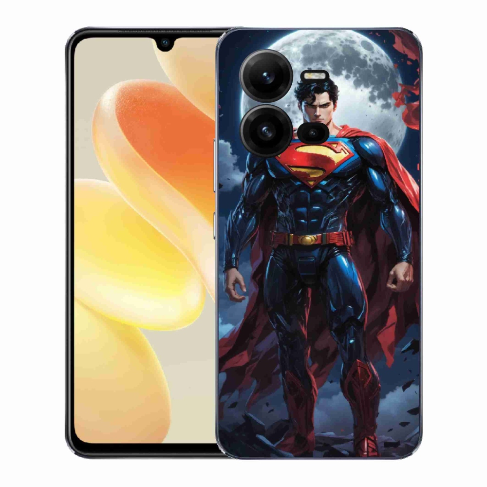 Gelový kryt mmCase na Vivo X80 Lite - superman