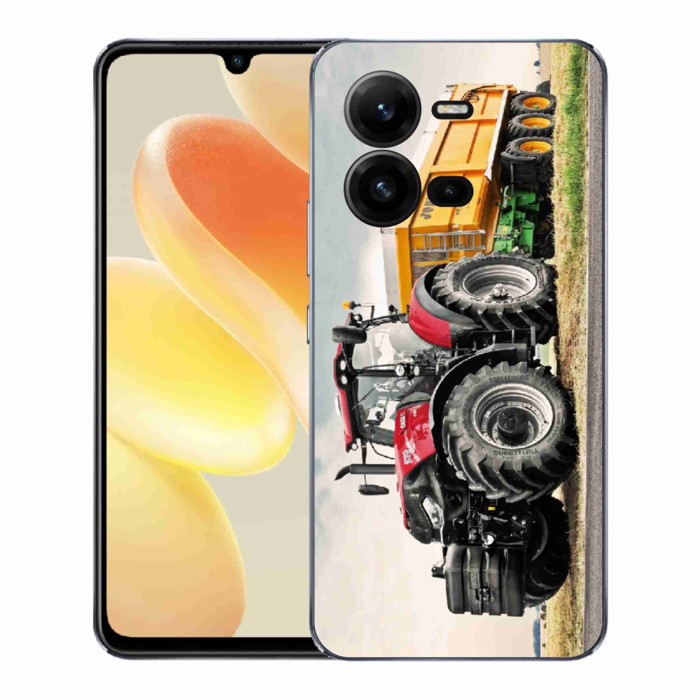 Gelový kryt mmCase na Vivo X80 Lite - traktor 3