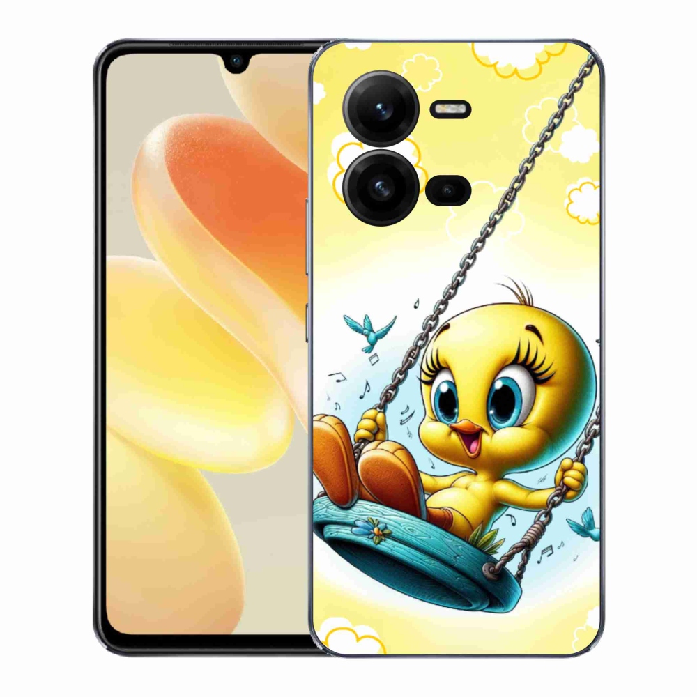 Gelový kryt mmCase na Vivo X80 Lite - tweety