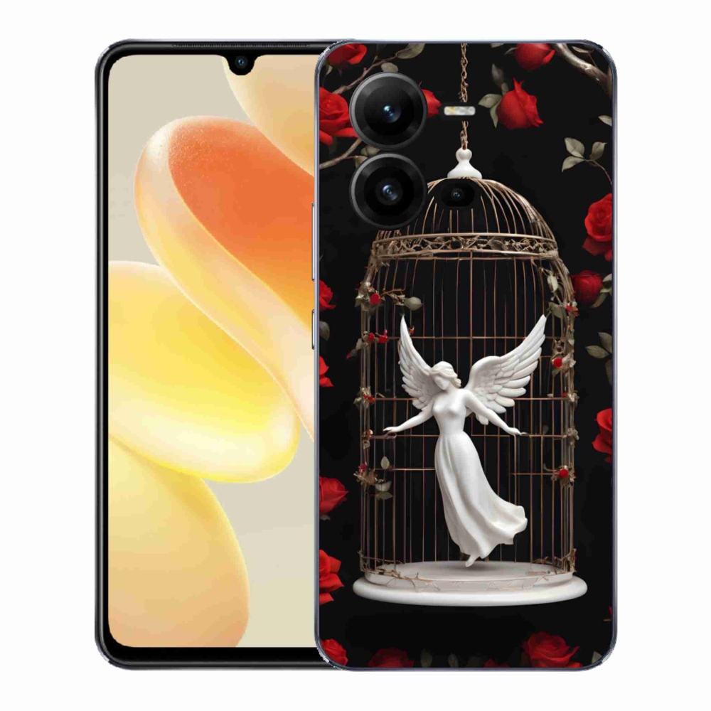 Gelový kryt mmCase na Vivo X80 Lite - uvězněný anděl