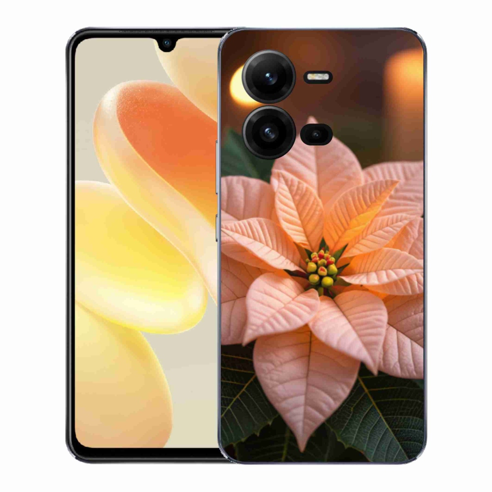 Gelový kryt mmCase na Vivo X80 Lite - vánoční hvězda