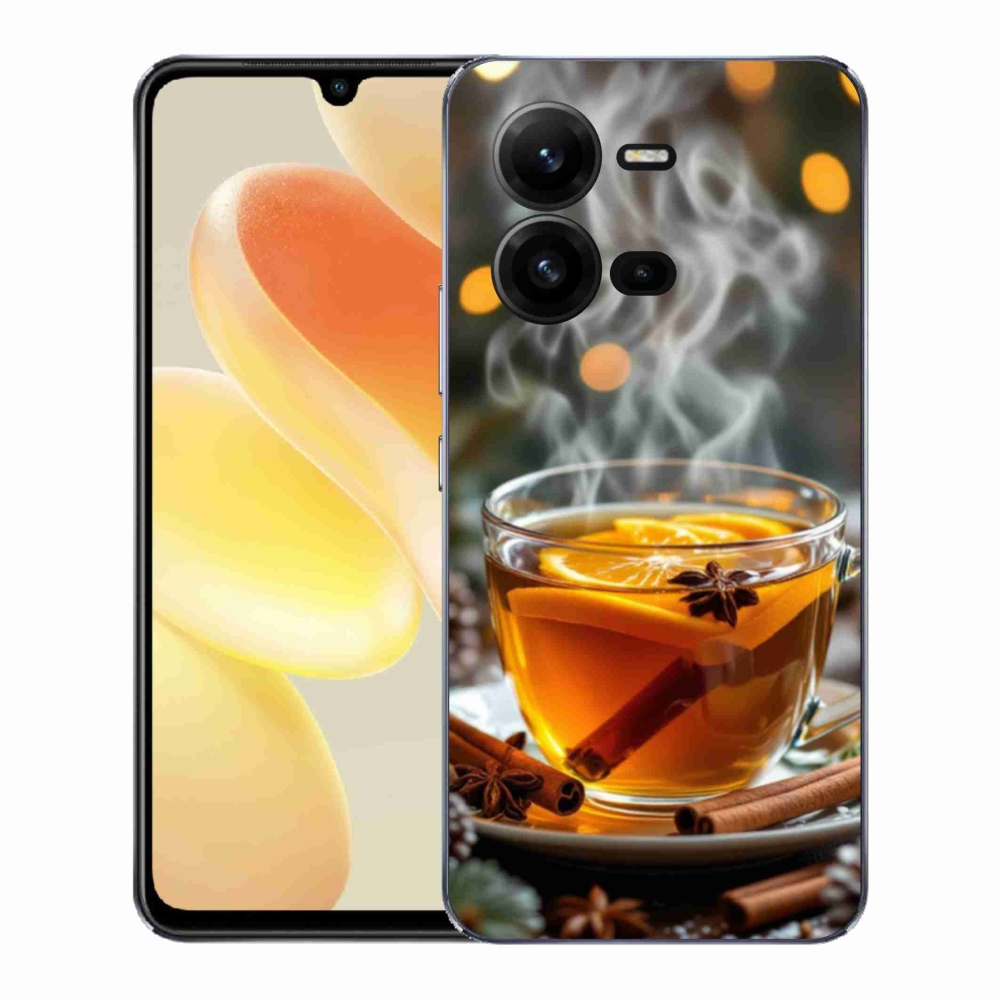 Gelový kryt mmCase na Vivo X80 Lite - vánoční punč