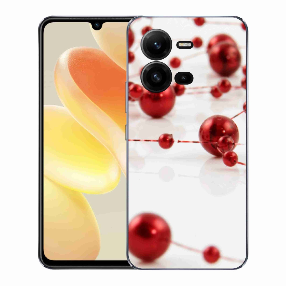 Gelový kryt mmCase na Vivo X80 Lite - vánoční řetěz