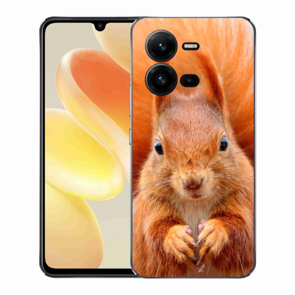 Gelový kryt mmCase na Vivo X80 Lite - veverka