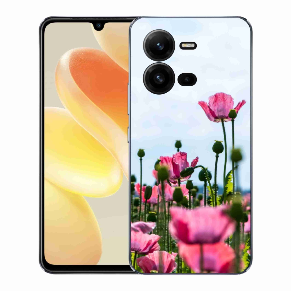 Gelový kryt mmCase na Vivo X80 Lite - vlčí mák