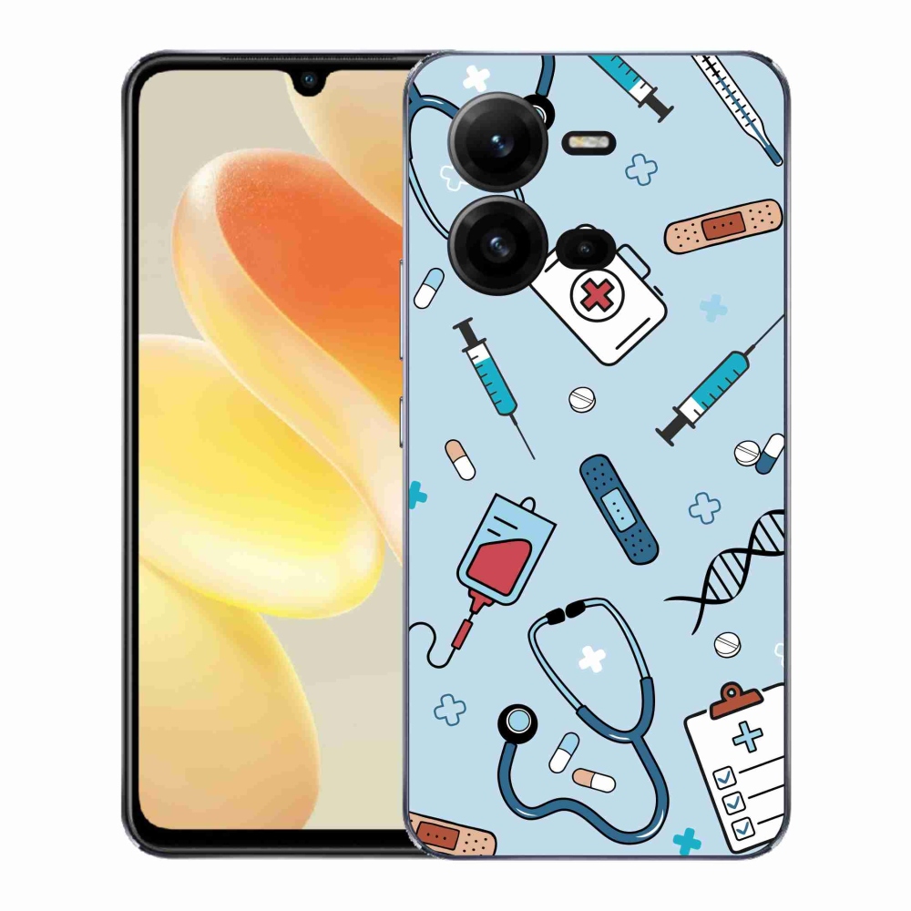 Gelový kryt mmCase na Vivo X80 Lite - zdravotnictví 1