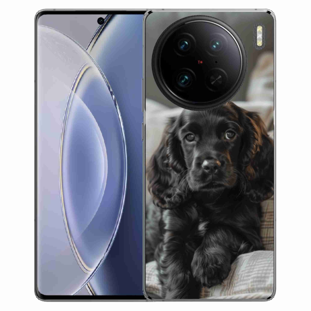 Gelový kryt mmCase na Vivo X90 Pro - anglický kokršpaněl