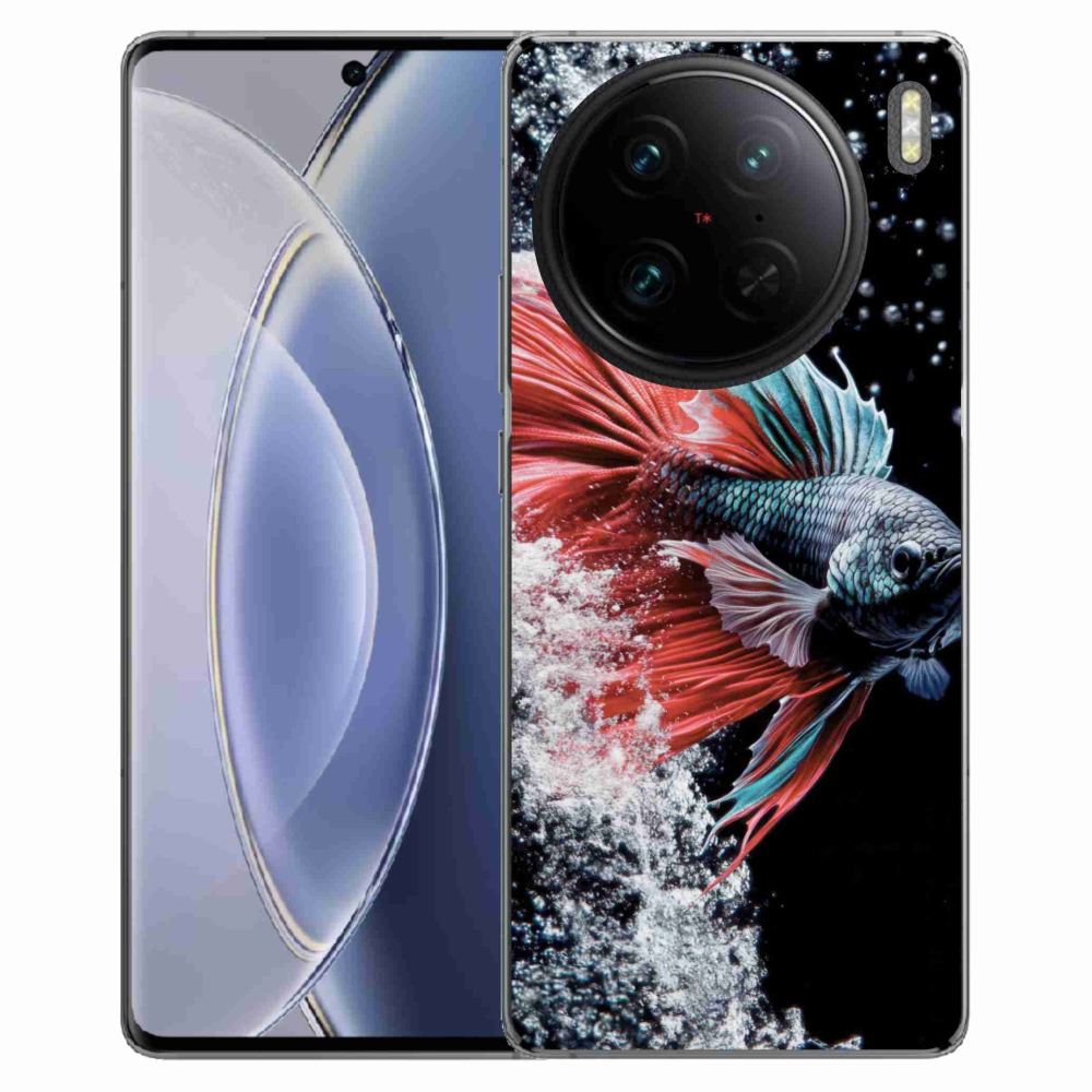 Gelový kryt mmCase na Vivo X90 Pro - bojovnice pestrá