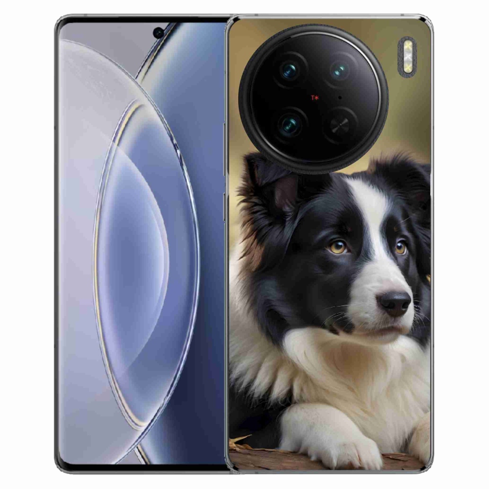 Gelový kryt mmCase na Vivo X90 Pro - border kolie 2