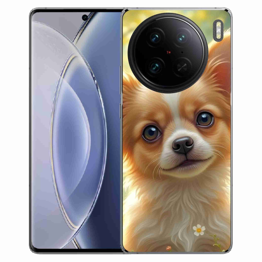 Gelový kryt mmCase na Vivo X90 Pro - čivava 5