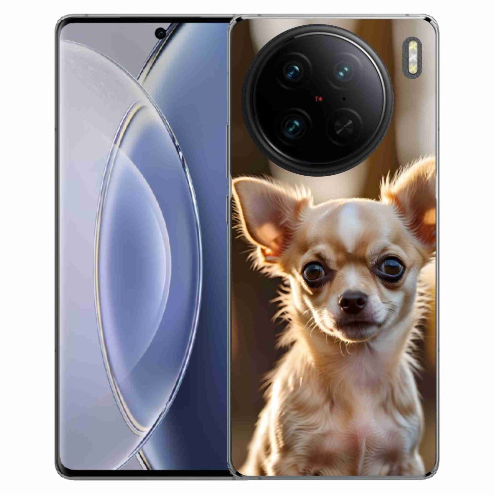Gelový kryt mmCase na Vivo X90 Pro - čivava 6