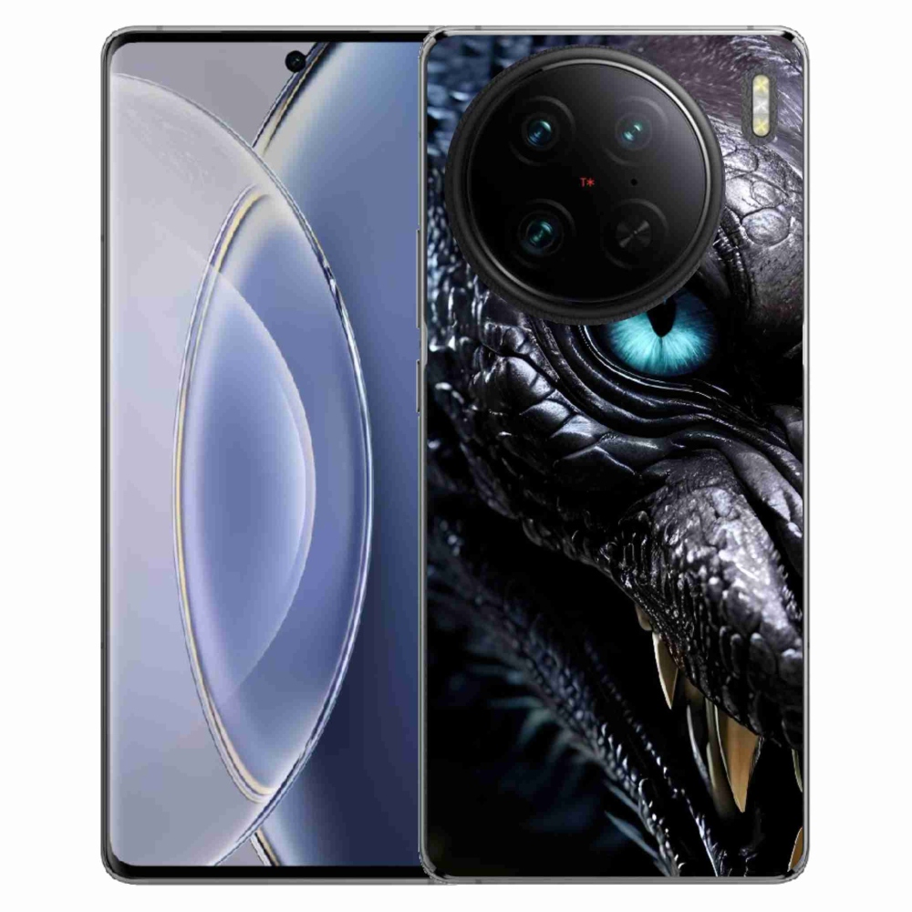 Gelový kryt mmCase na Vivo X90 Pro - dračí pohled