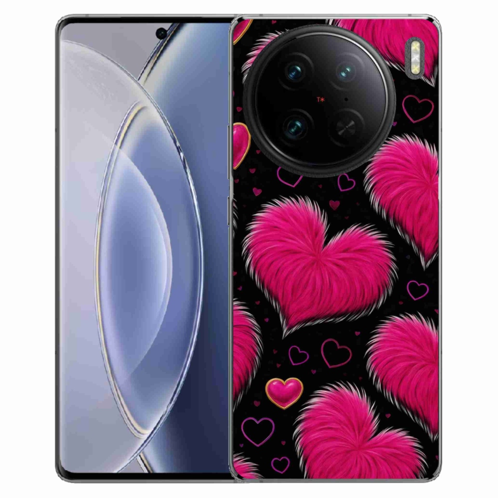 Gelový kryt mmCase na Vivo X90 Pro - hebká srdce