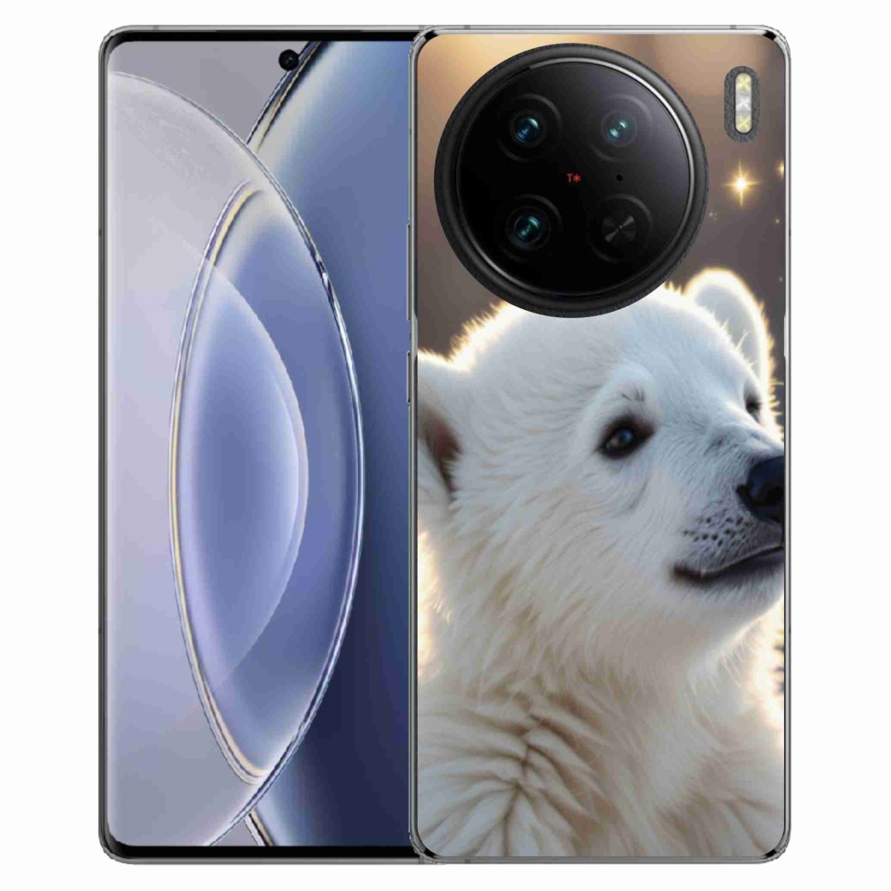 Gelový kryt mmCase na Vivo X90 Pro - lední medvěd