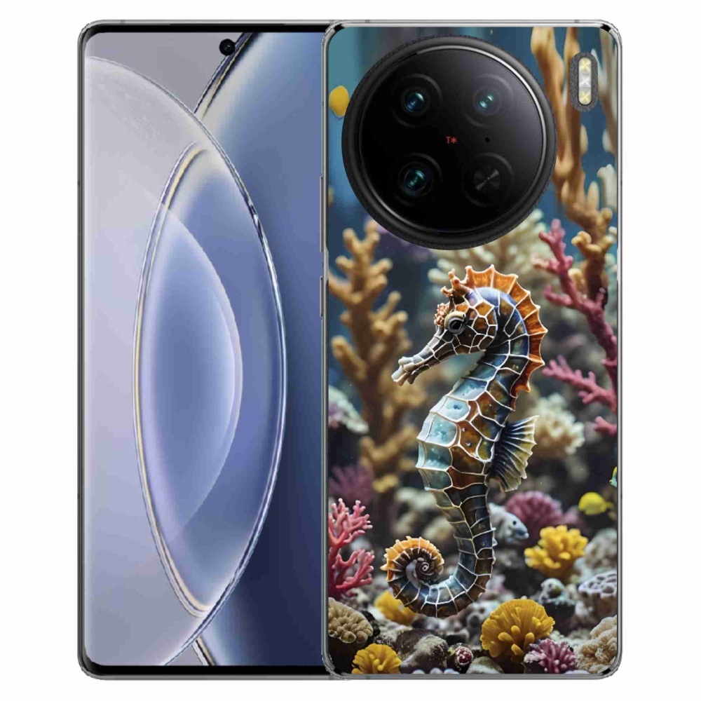 Gelový kryt mmCase na Vivo X90 Pro - mořský koník 2