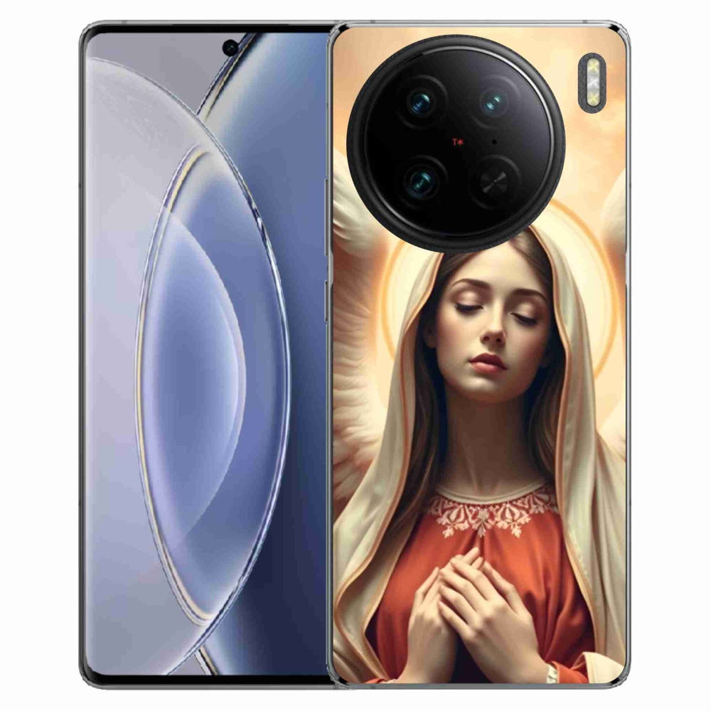 Gelový kryt mmCase na Vivo X90 Pro - náboženský motiv