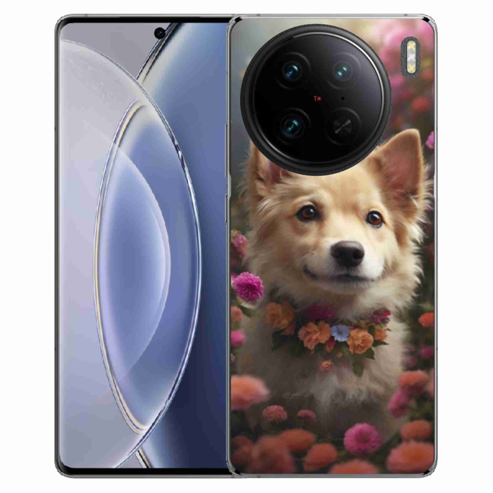 Gelový kryt mmCase na Vivo X90 Pro - německý špic