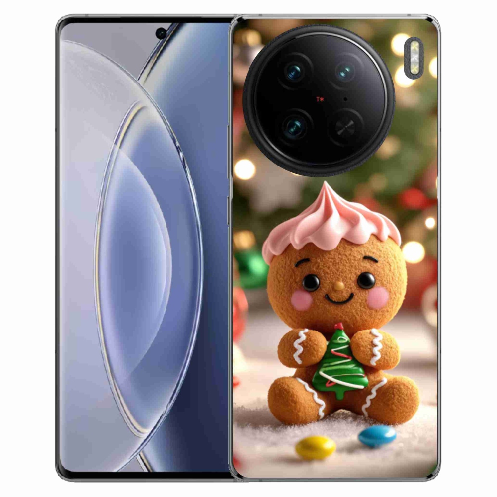 Gelový kryt mmCase na Vivo X90 Pro - perníček
